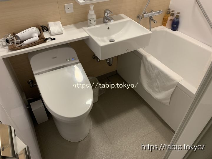 ホテルインターゲート広島のトイレ