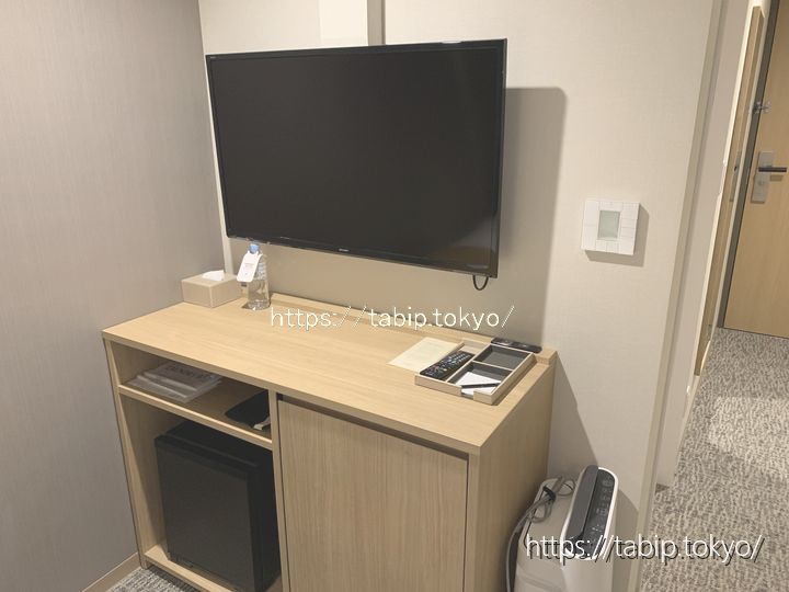 ホテルインターゲート広島のテレビ周辺の設備