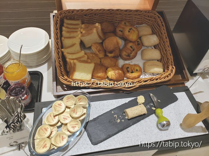 ホテルインターゲート広島の各種パン