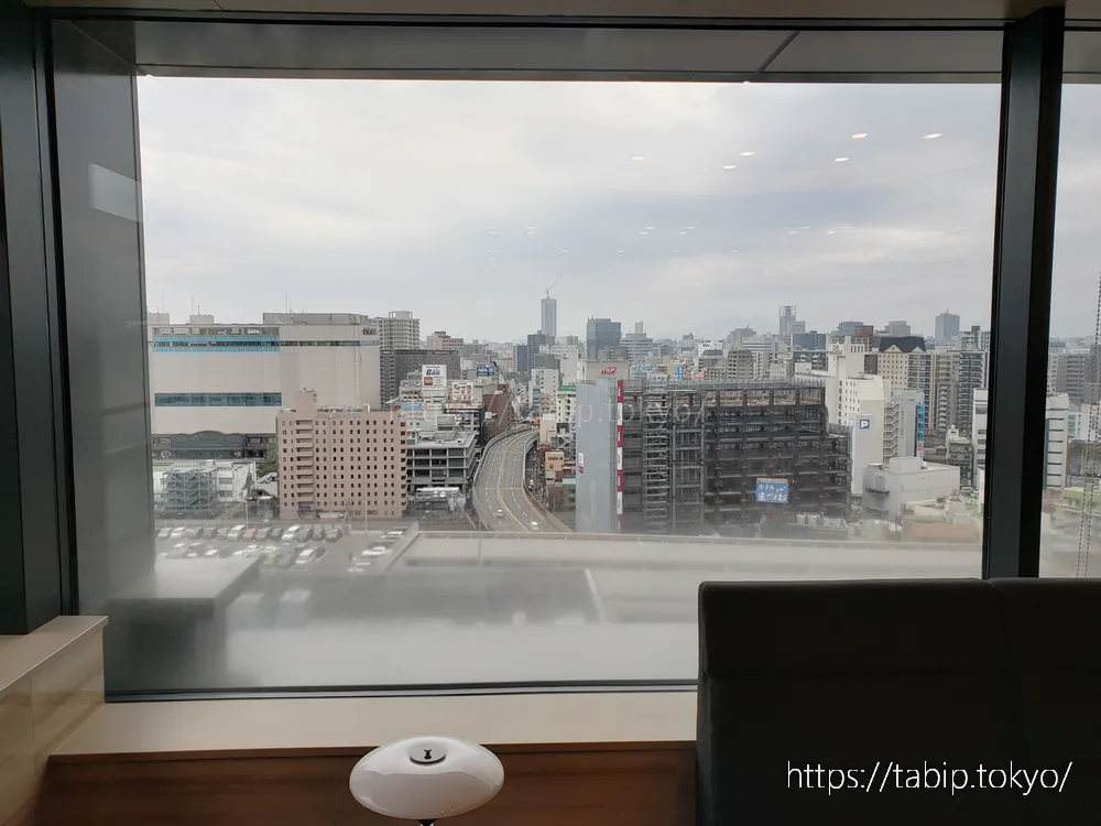 ダイワロイネットホテル広島駅前のロビー南側の眺め