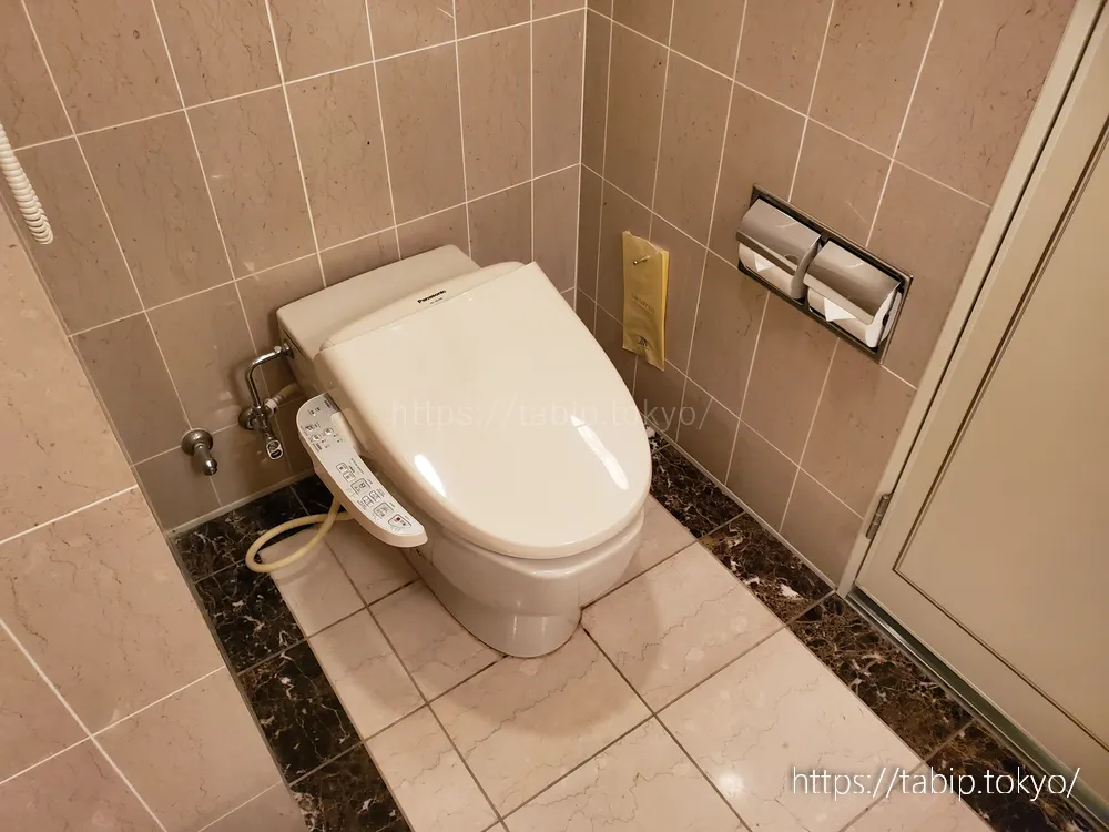 リーガロイヤルホテル広島エグゼクティブフロアのトイレ