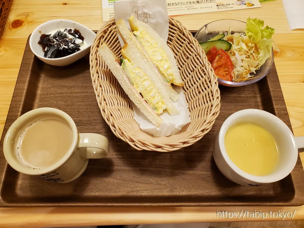 ヴィアイン広島新幹線口の朝食
