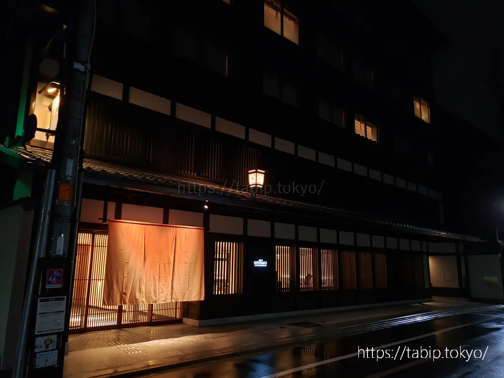 ホテルインターゲート京都四条新町の夜景