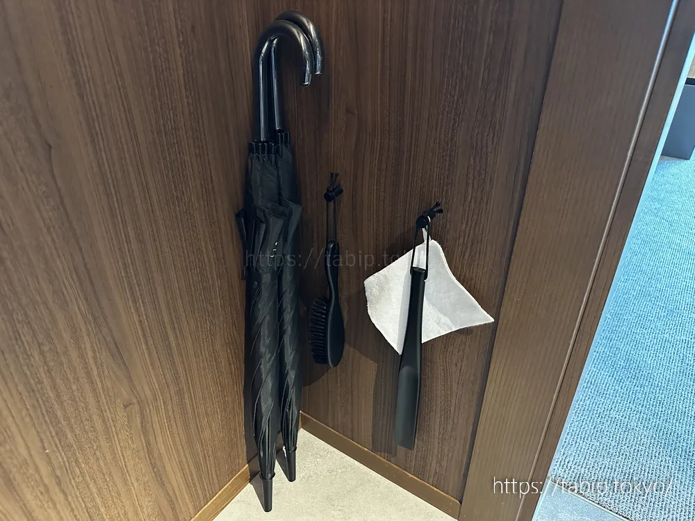 ホテルオークラ京都岡崎別邸のスーペリアサウスルームの傘