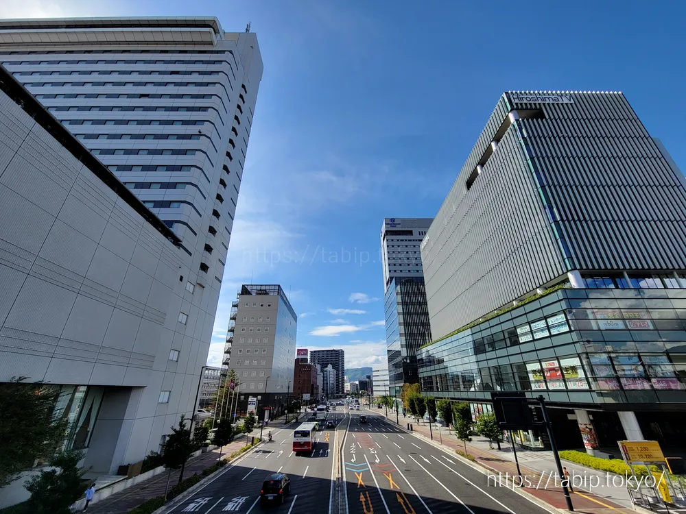 広島駅新幹線口のホテル