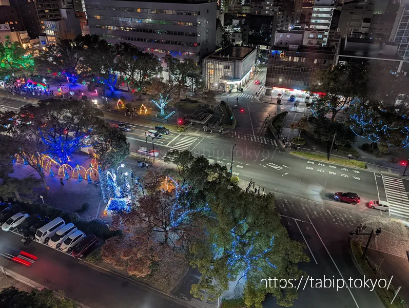 三井ガーデンホテル広島からの夜景