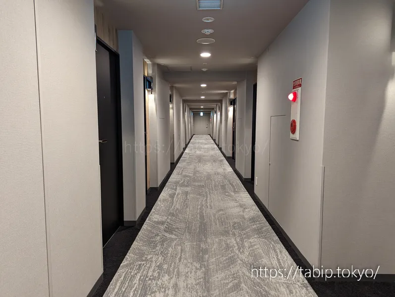 三井ガーデンホテル広島の客室廊下