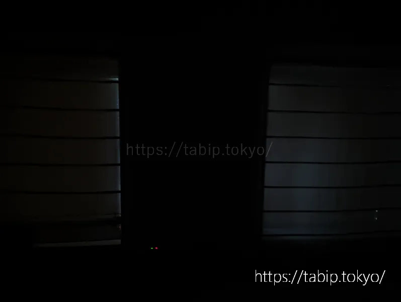 三井ガーデンホテル広島のカーテンの遮光性能