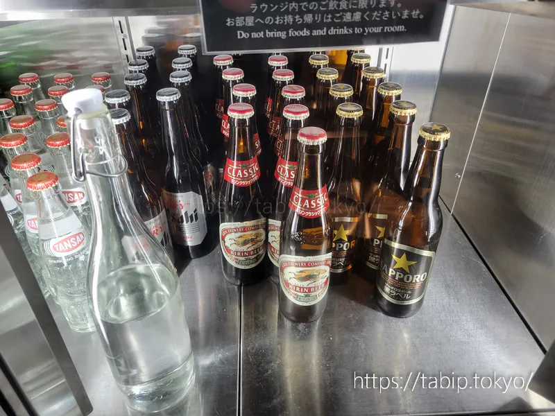 ロイヤルパークホテル　アイコニック京都の飲み放題のビール