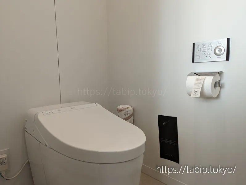 ザ　ロイヤルパークホテル　アイコニック京都のトイレ