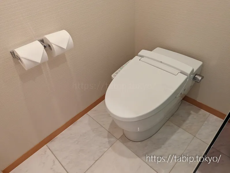 シェラトングランドホテル広島のトイレ