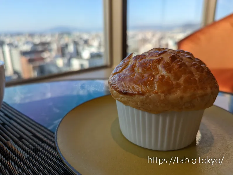 ANAクラウンプラザホテル広島のクラブラウンジ朝食のパイシチュー