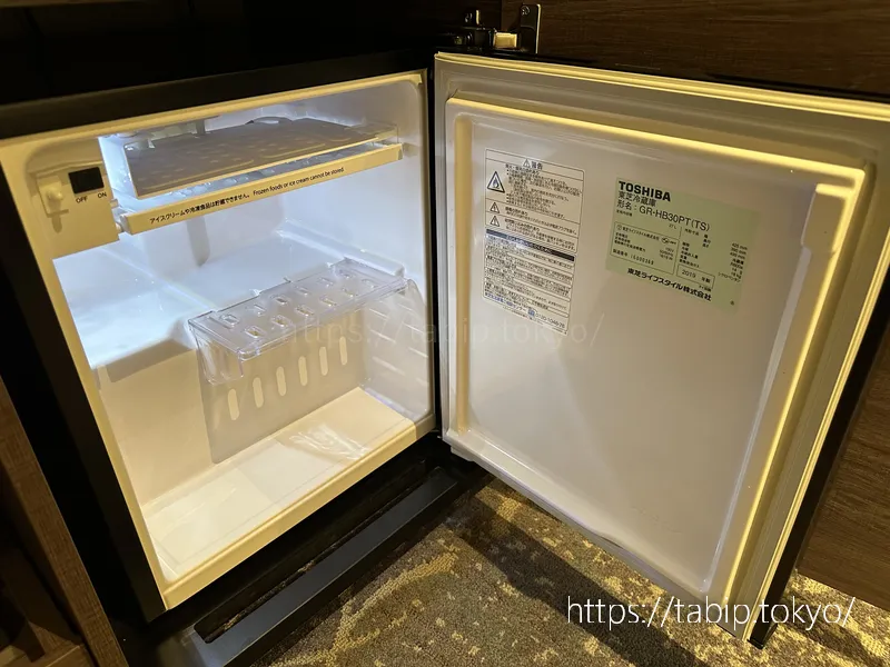 ホテルヴィスキオ京都の冷蔵庫