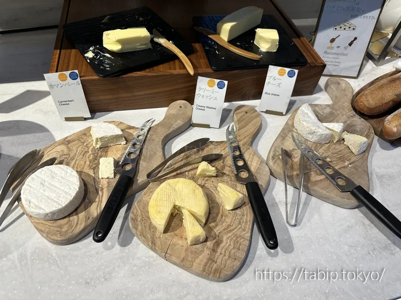 ホテルヴィスキオ京都のチーズ