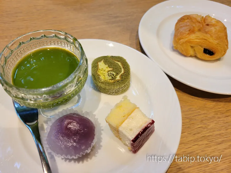 ロイヤルツインホテル京都八条口の食後のデザート